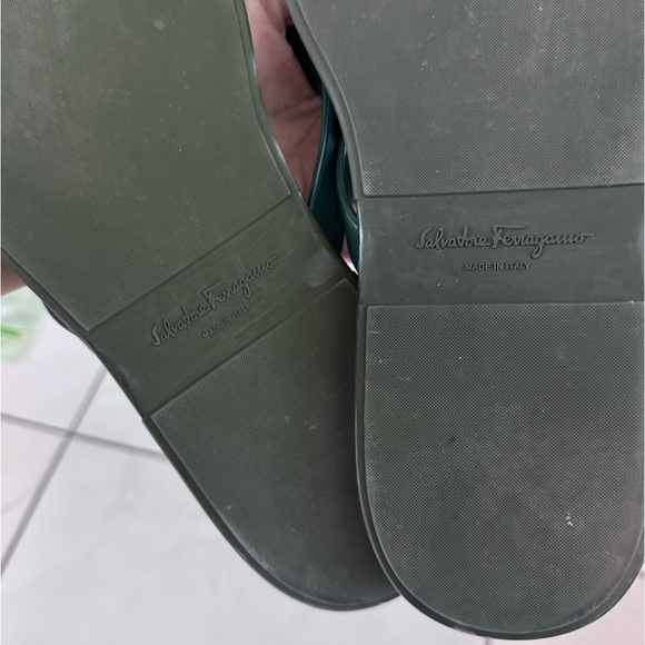 100% AUTH SALVATORE FERRAGAMO MEN SANDALS - Picture 6 of 6